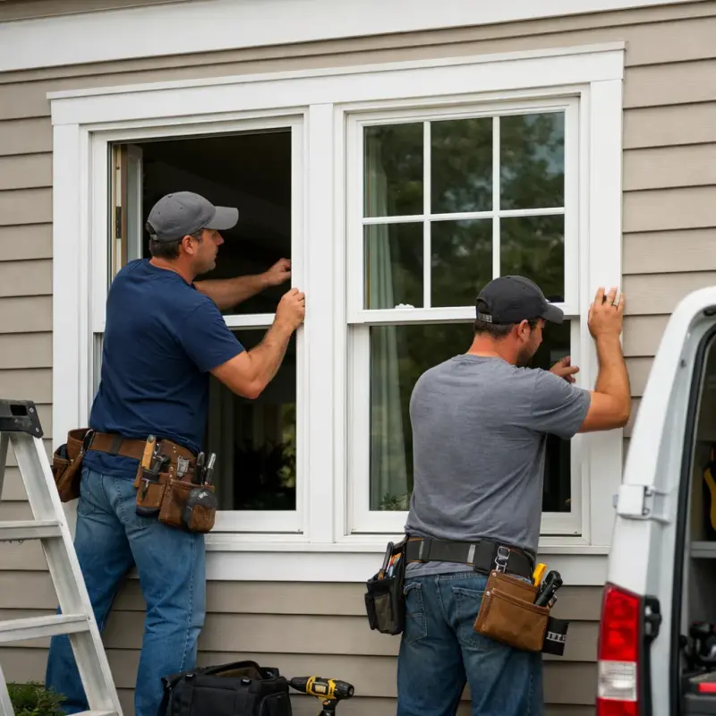 Double-Hung Windows Flushing