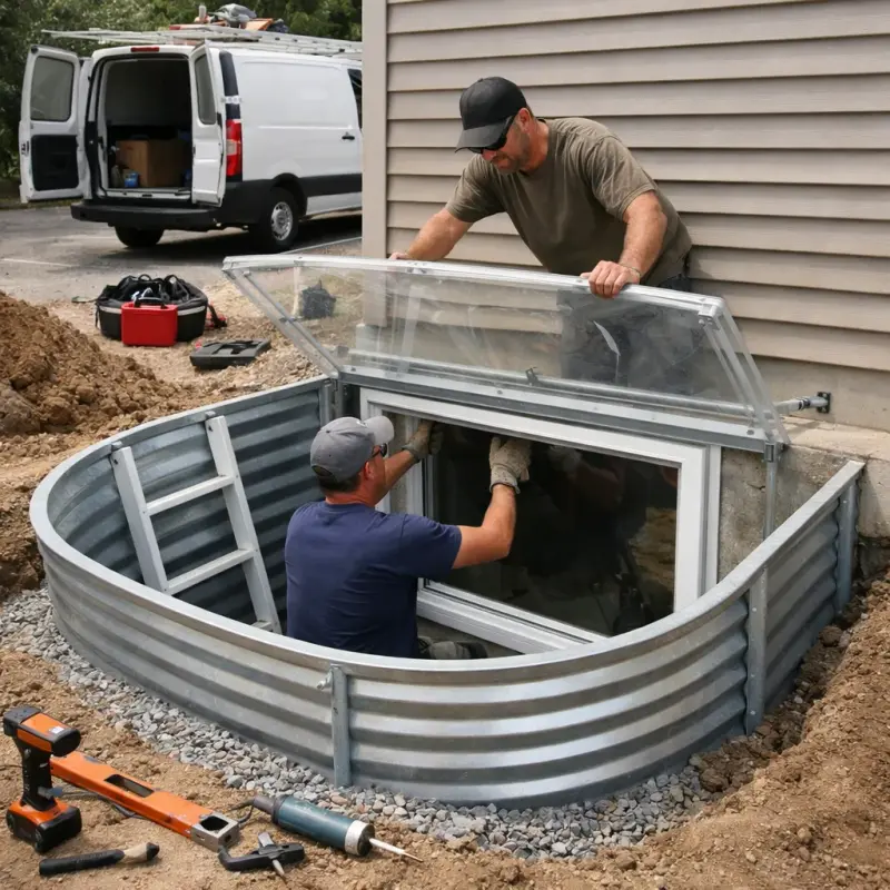 Egress Windows Flushing